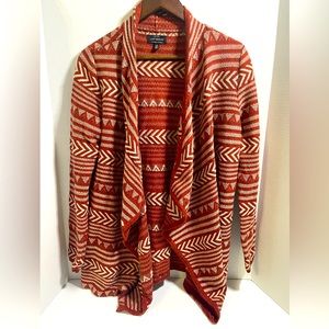 Lucky Brand women’s Aztec cardigan size large
